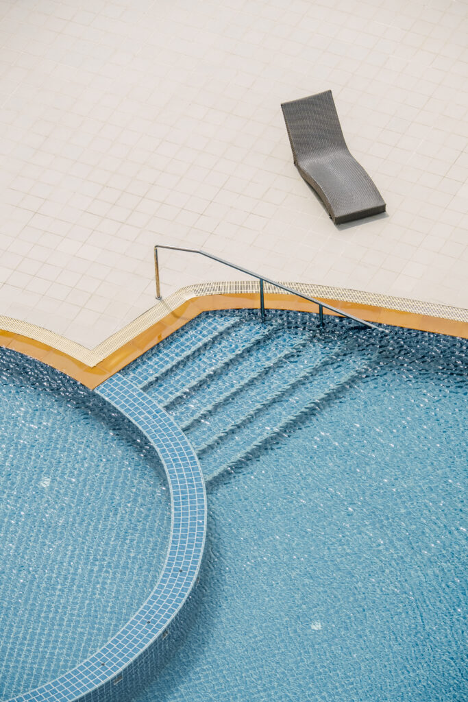 swimming pool top view
